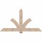 Ekena Millwork Redmond Smooth Timber Gable Bracket, Douglas Fir, 72"W x 39"H x 5 1/2"D x 5 1/2"F, 13/12 Pitch GBW072X39X0606RED00SDF - alternate 1